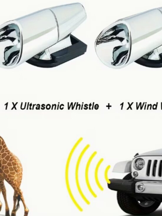 Other - Pair of Deer Warning Silent Whistles NEW